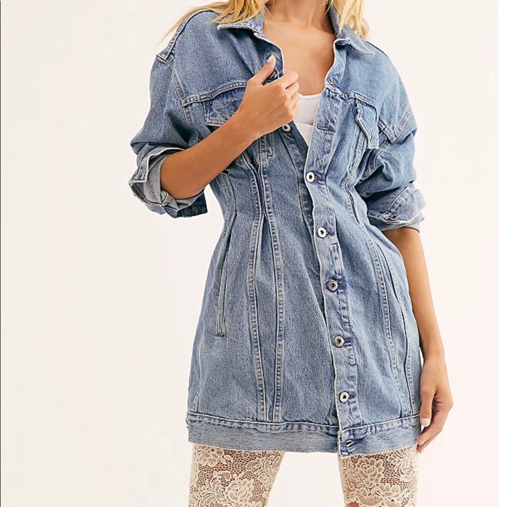 Levi’s Made & Crafted Denim Trucker Dress